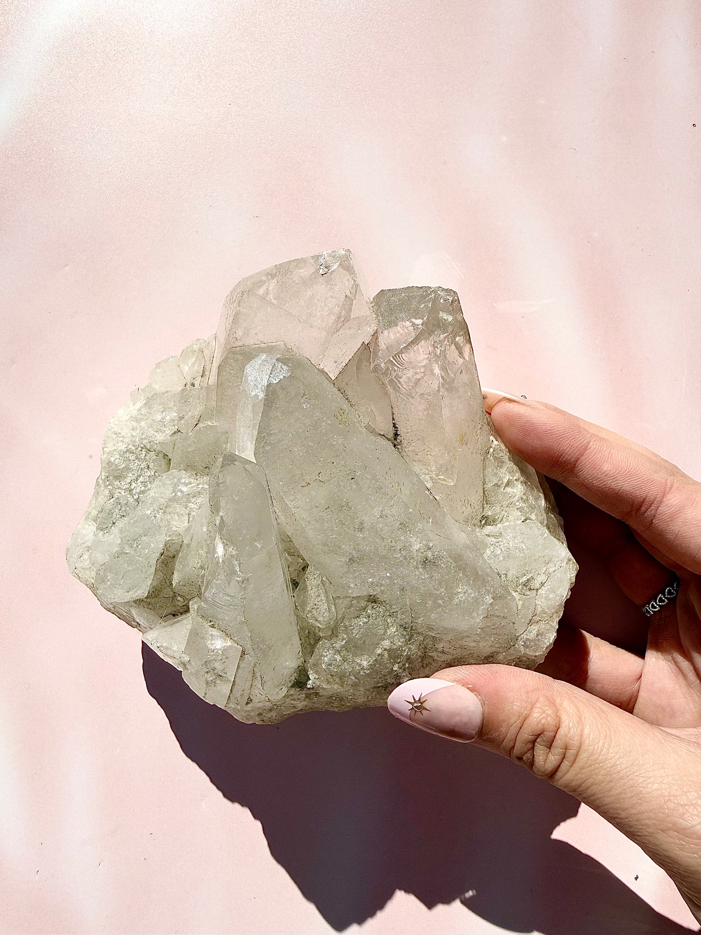 Clear Quartz Large Cluster