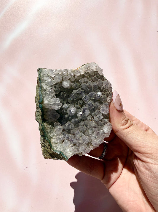 Grey Amethyst Cluster