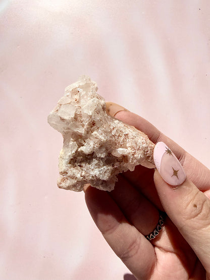 Pink Himalayan Quartz Specimen