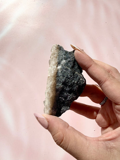 Pink Calcite Sparkly Specimen