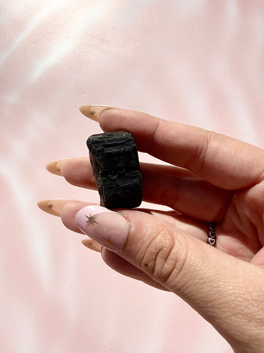 Black Tourmaline Raw Chunk