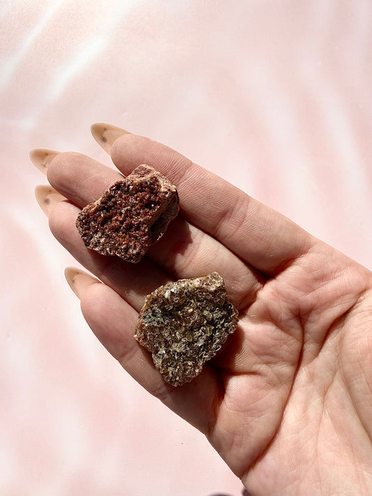 Red Quartz Specimens