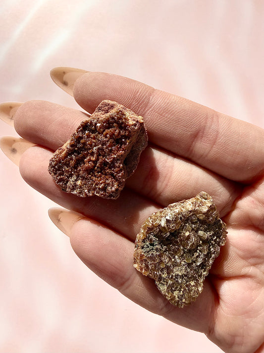 Red Quartz Specimens