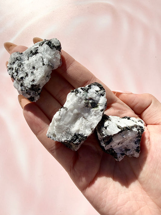 Rainbow Moonstone Raw Chunks
