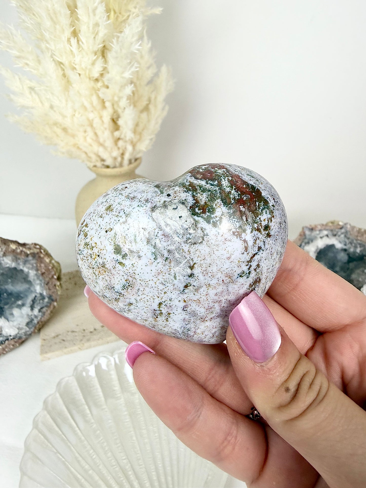 Ocean Jasper Heart