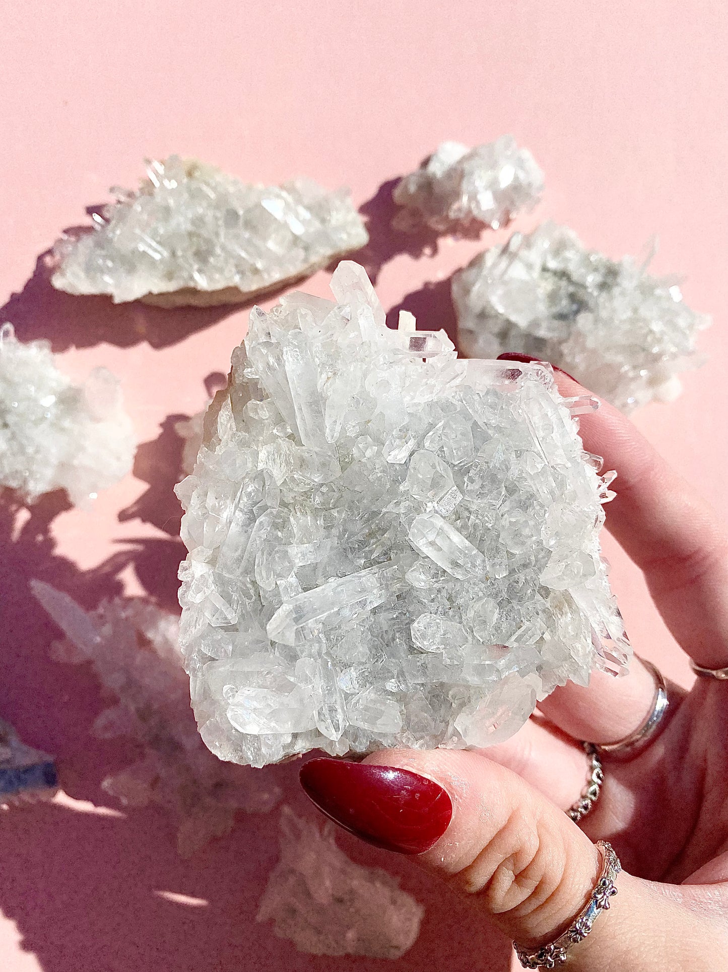 ✧ Chrysanthemum Clear Quartz Specimens from Colombia 🇨🇴 ✧