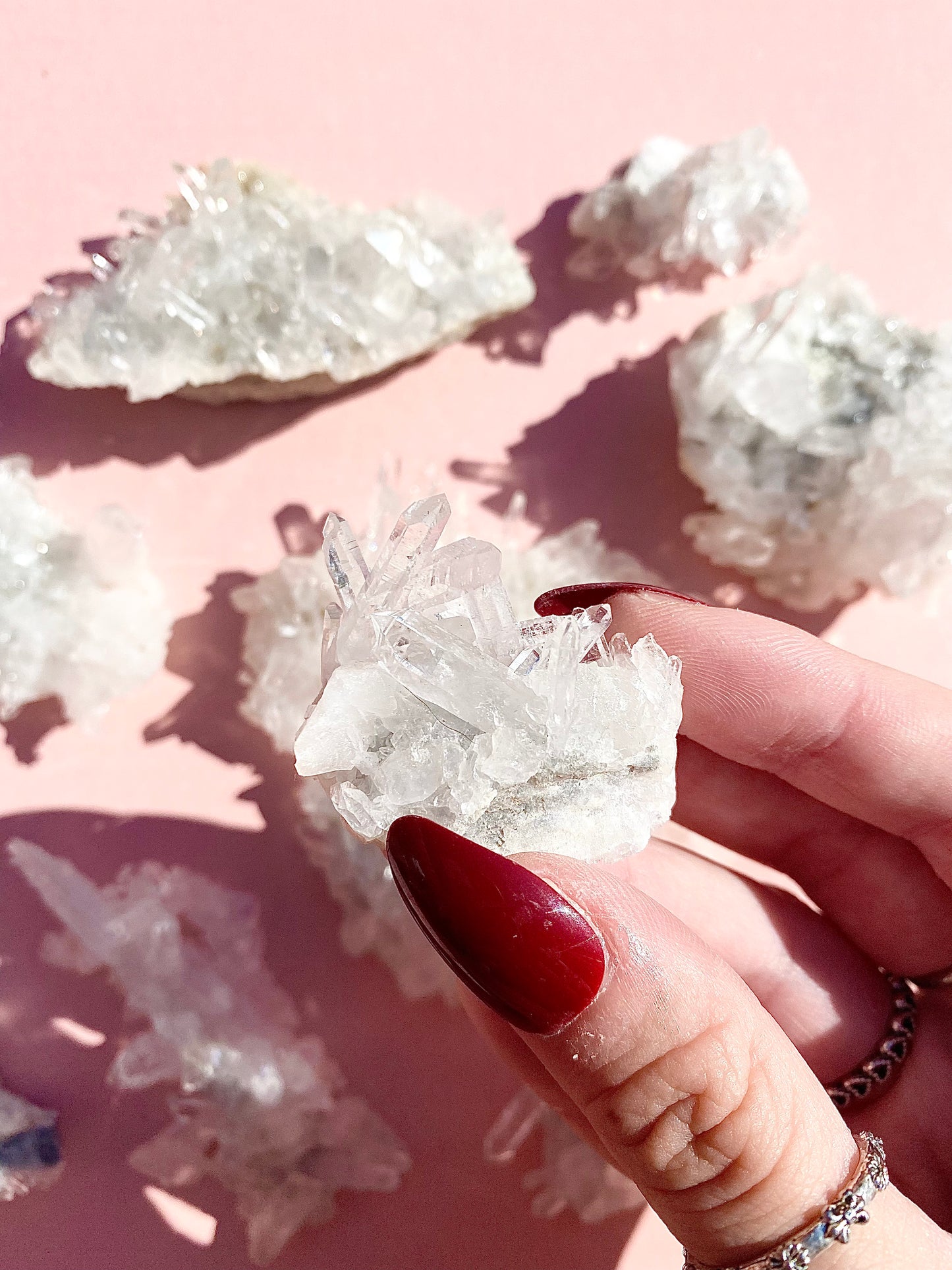 ✧ Chrysanthemum Clear Quartz Specimens from Colombia 🇨🇴 ✧