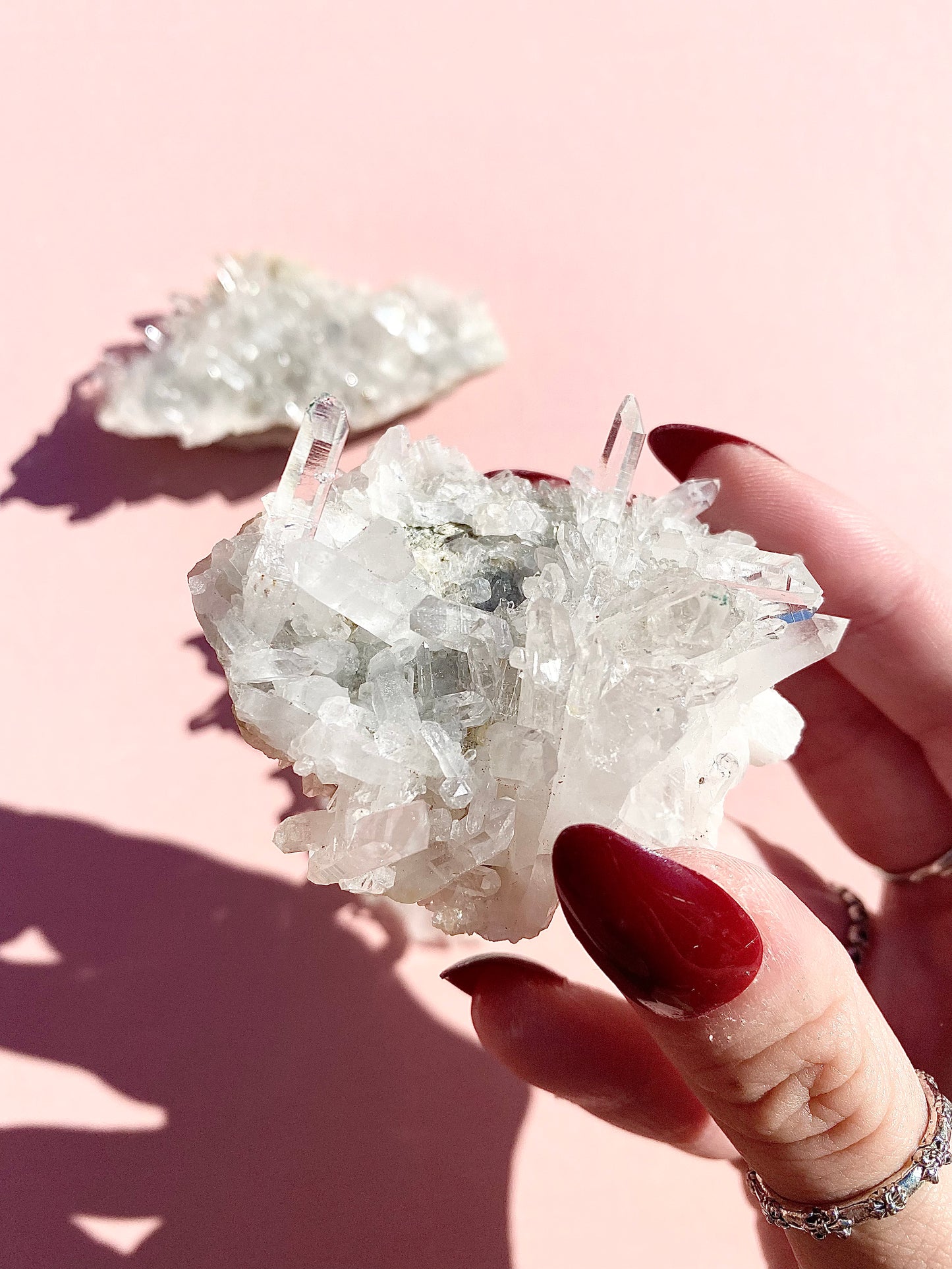 ✧ Chrysanthemum Clear Quartz Specimens from Colombia 🇨🇴 ✧