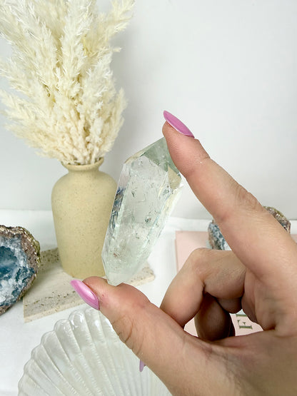 Green Amethyst Double Point