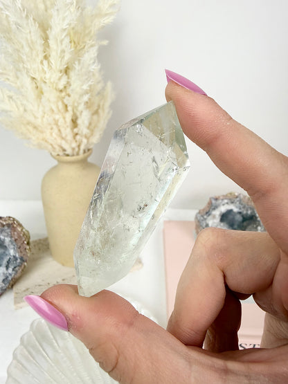 Green Amethyst Double Point