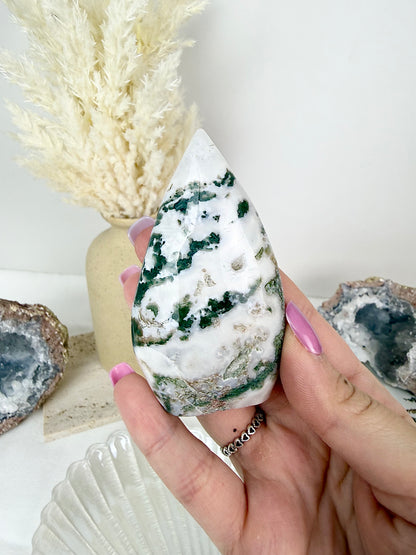Moss Agate Freeform