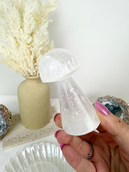Selenite Mushroom