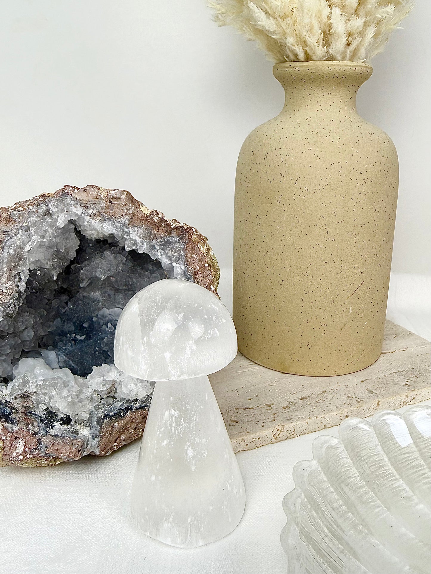 Selenite Mushroom