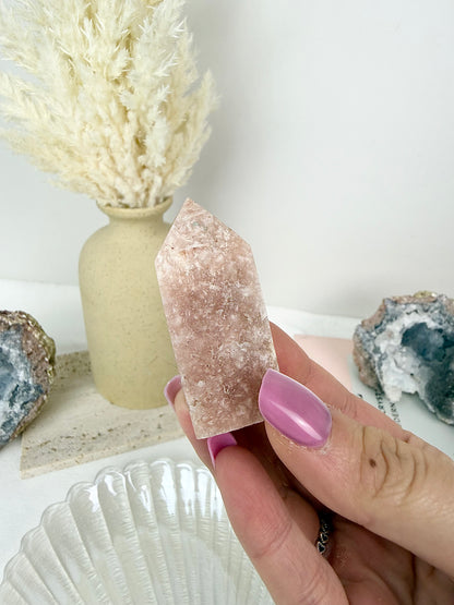 Pink Amethyst Mini Tower
