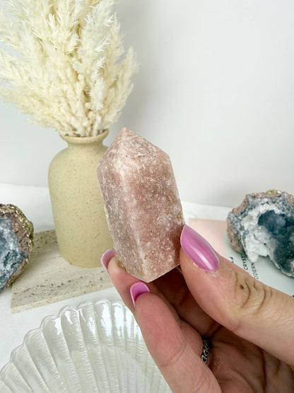 Pink Amethyst Mini Tower