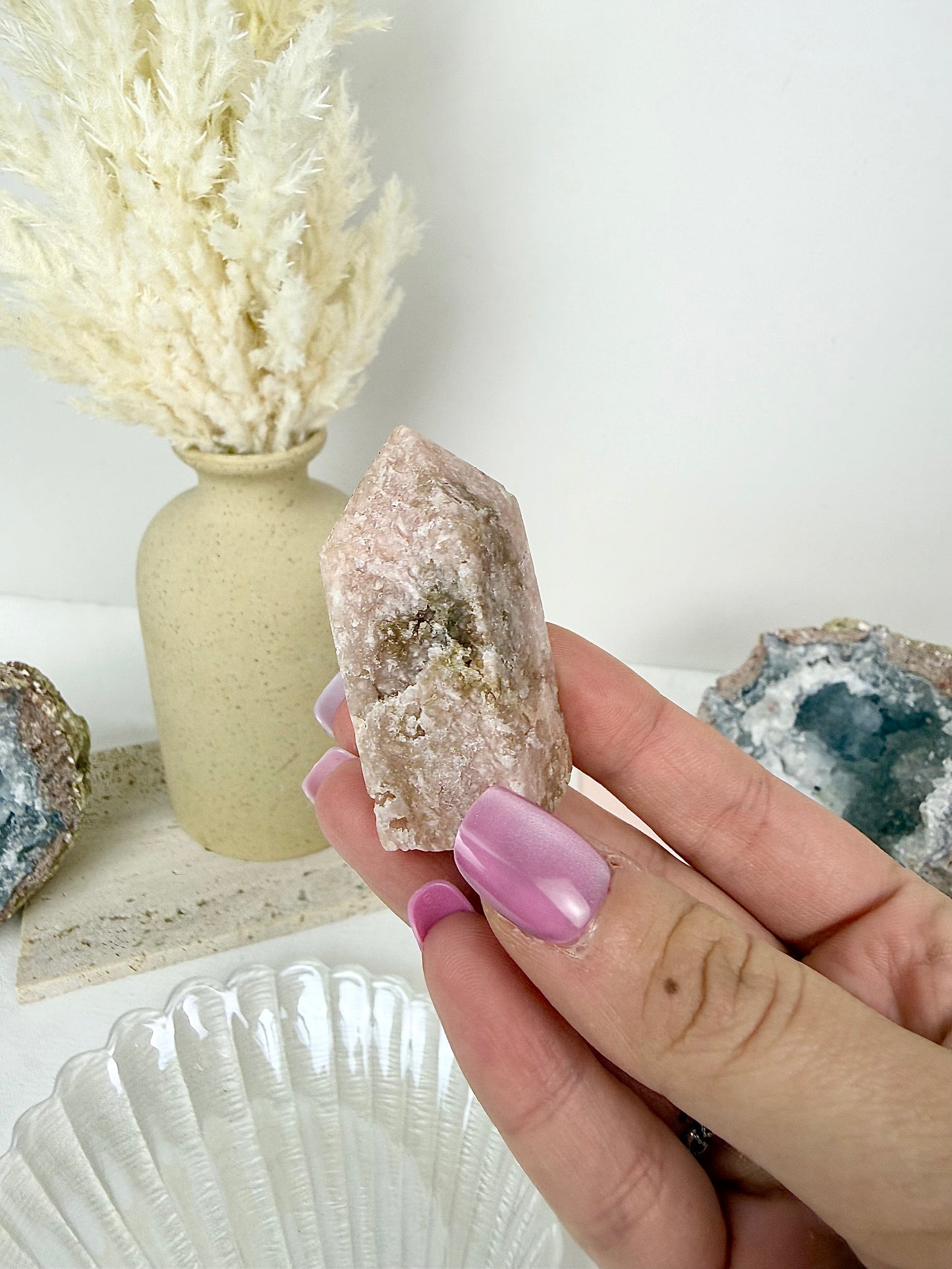 Pink Amethyst Mini Tower