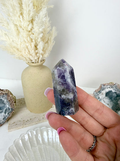 Lepidolite Mini Tower