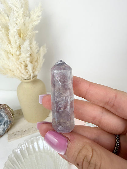 Imperfect Lepidolite Mica Towers