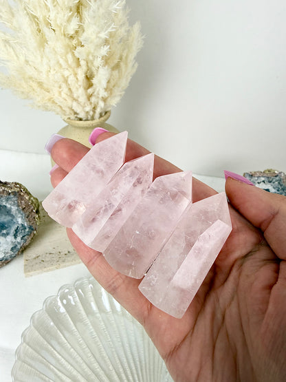 Rose Quartz High Quality Towers