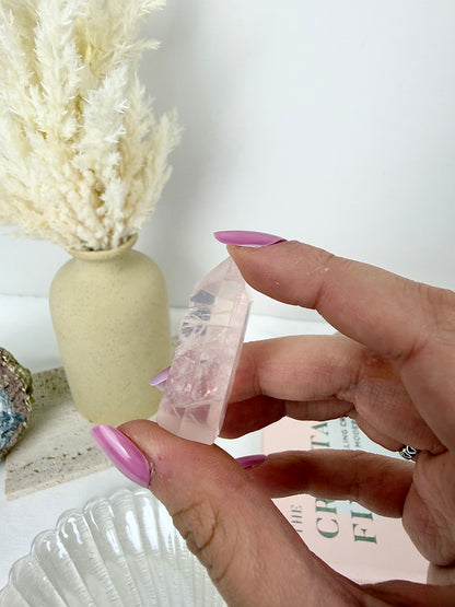 Rose Quartz High Quality Tower