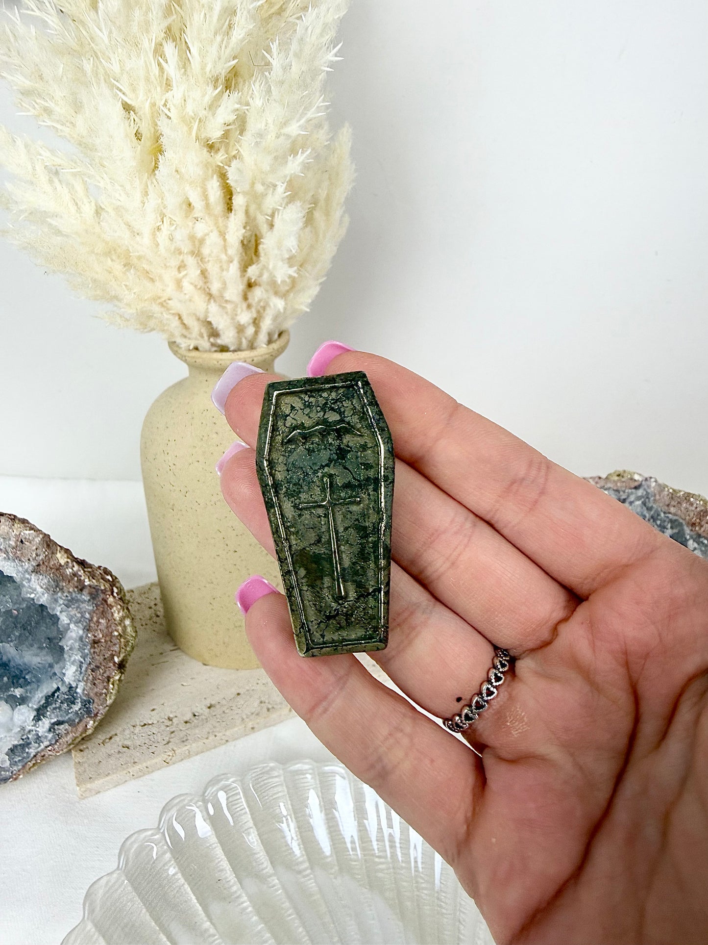 Pyrite Coffin