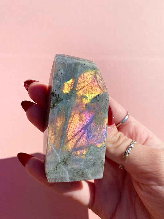 ✧ Sunset Labradorite Freeform — 1. ✧