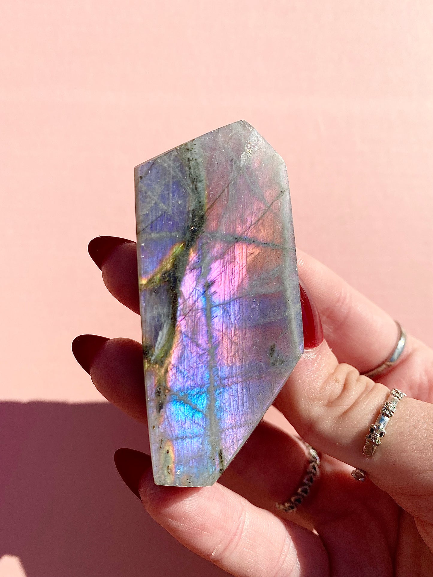 ✧ Sunset Labradorite Freeform — 2. ✧