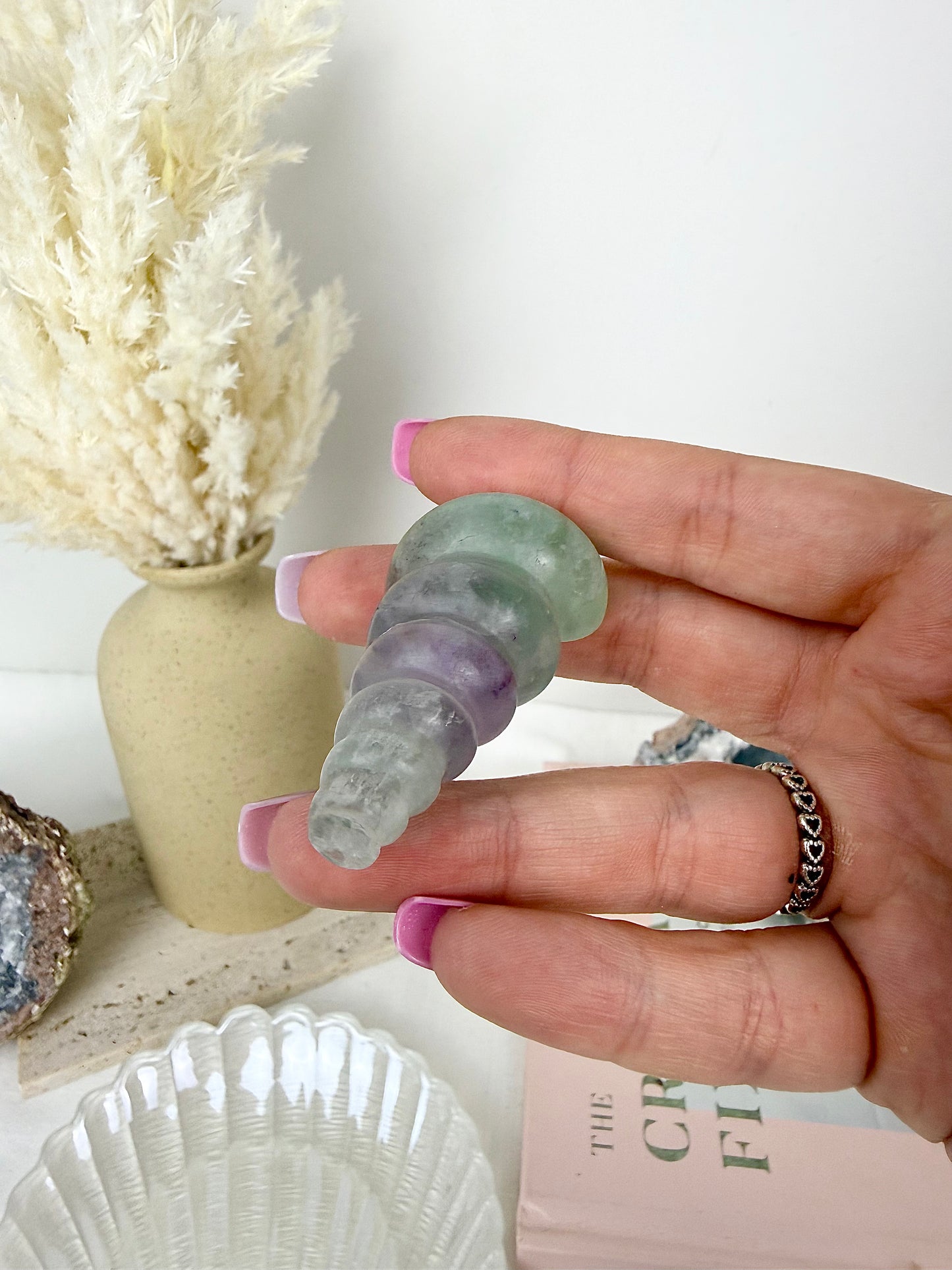 Fluorite Shell *imperfect tip*