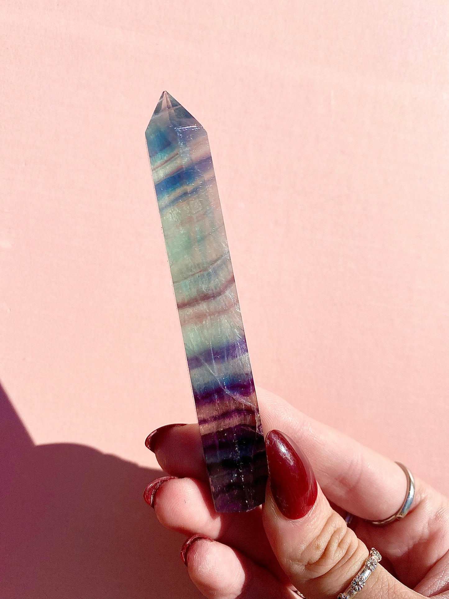 High Quality Rainbow Fluorite Towers