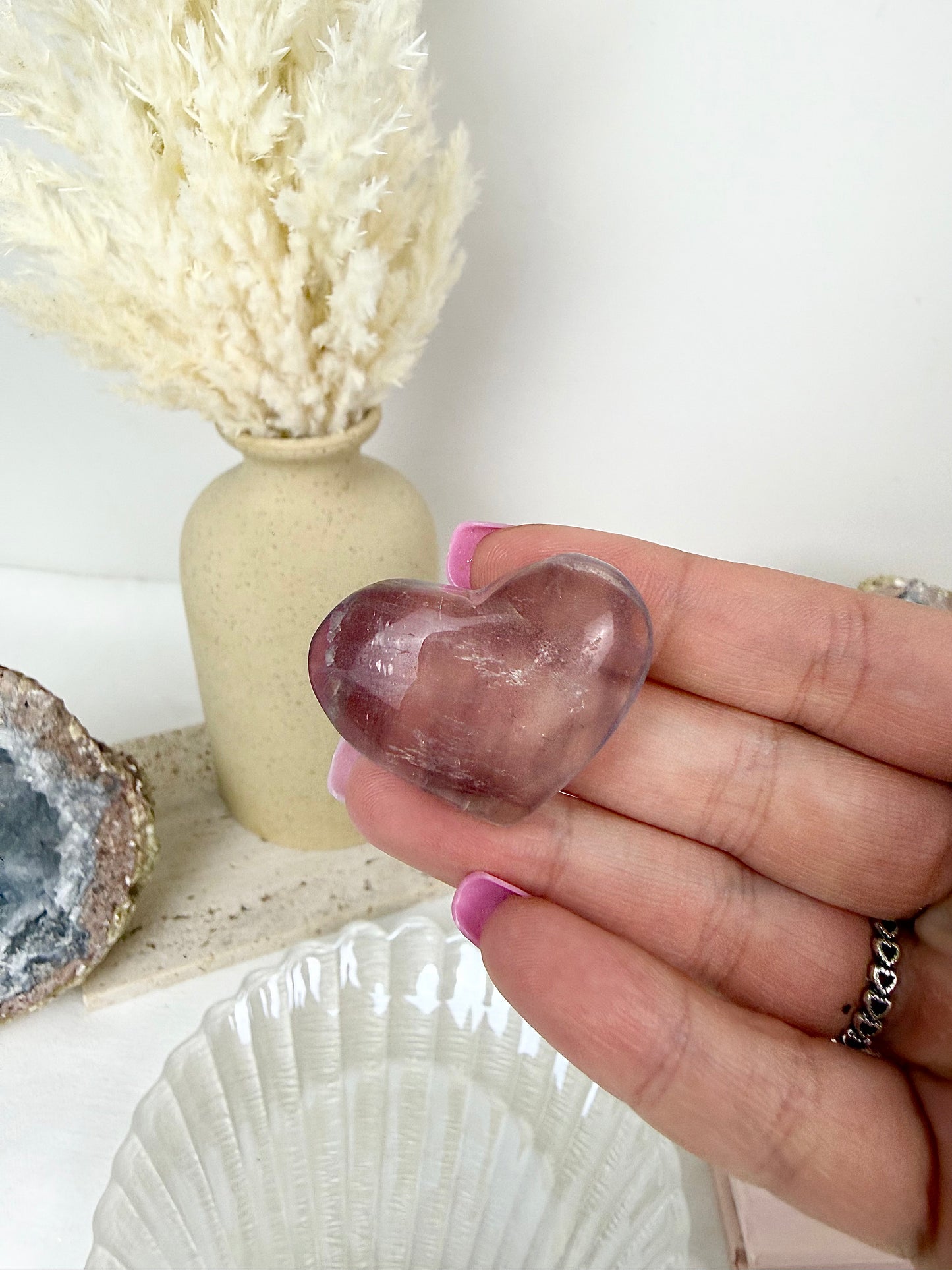Fluorite Heart