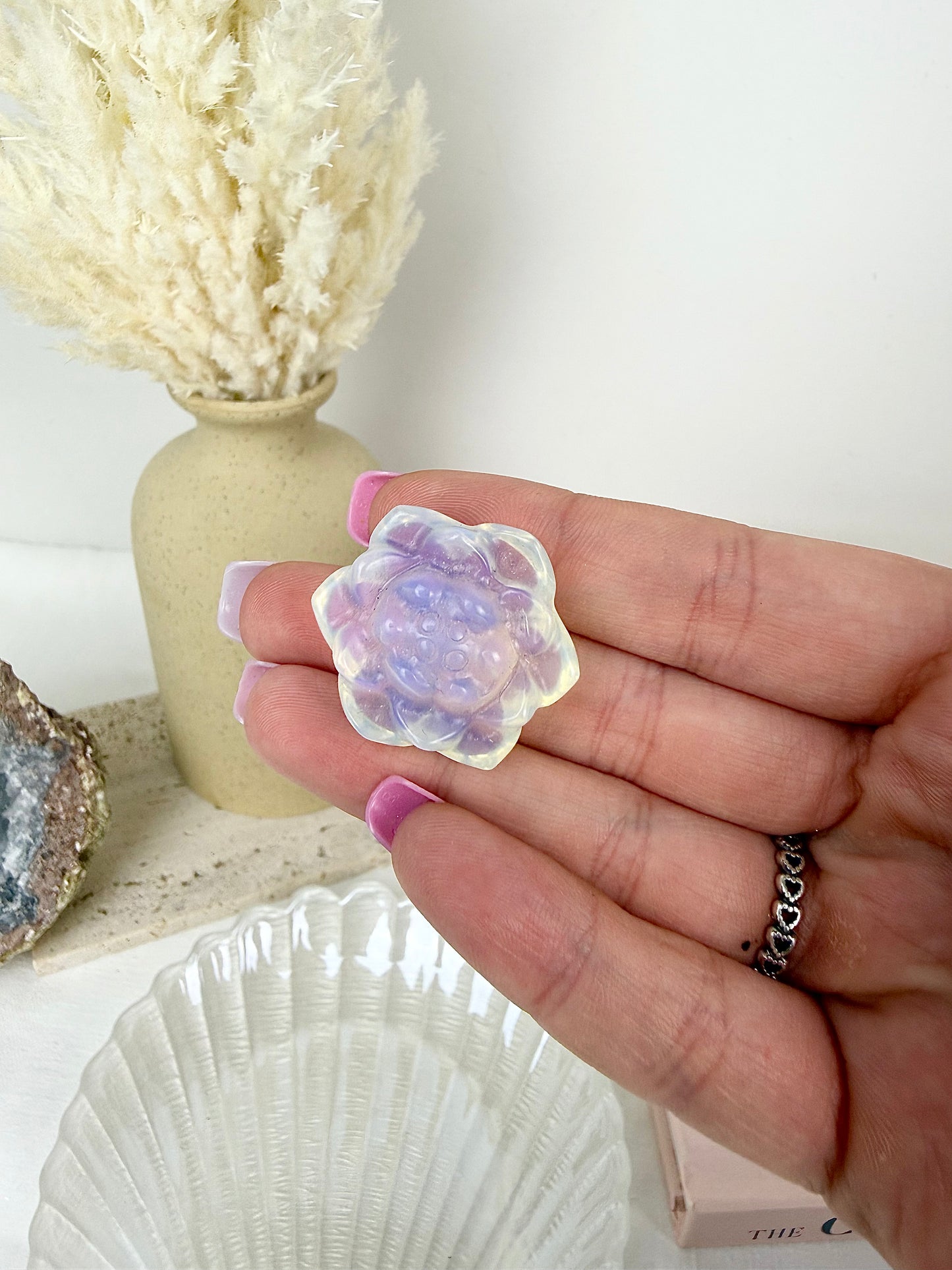 Opalite Lotus Flower