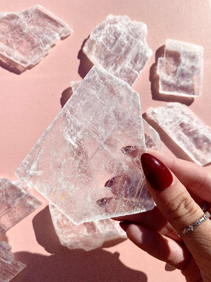 ☁️ True Selenite Slabs ☁️