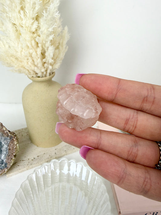 Fire Quartz Clam