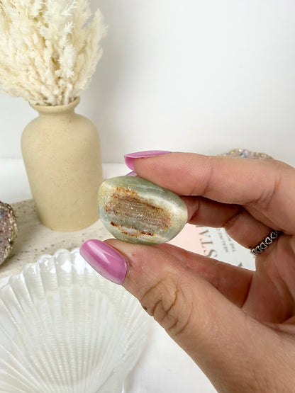 Pistachio Calcite Tumble
