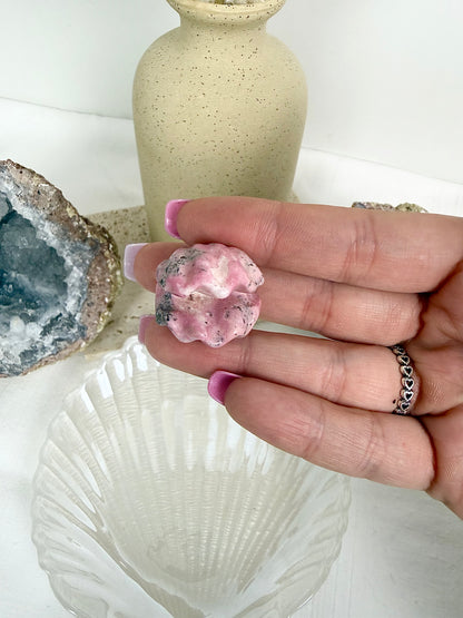 Peruvian Rhodonite Carvings