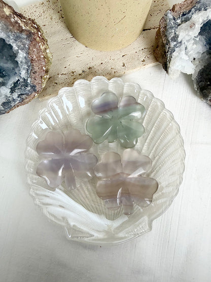 Fluorite Clovers