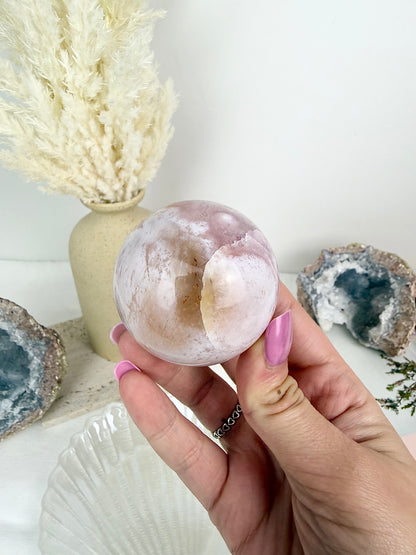 Pink Amethyst Sphere