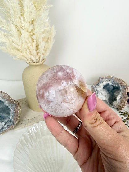 Pink Amethyst Sphere