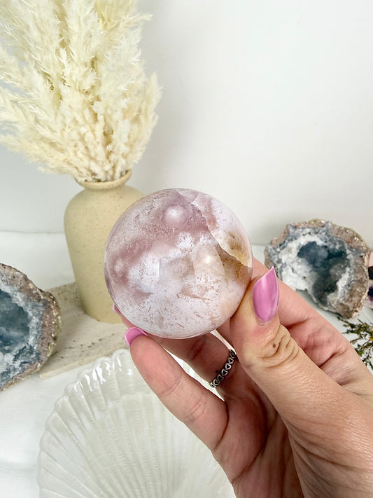 Pink Amethyst Sphere