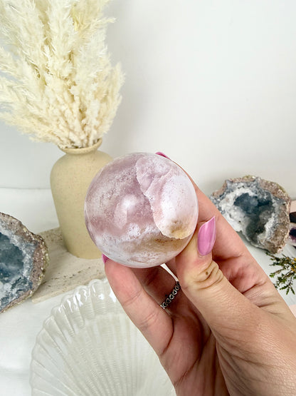 Pink Amethyst Sphere