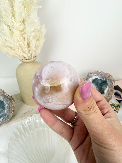 Pink Amethyst Sphere