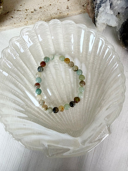 Caribbean Calcite Beaded Bracelet