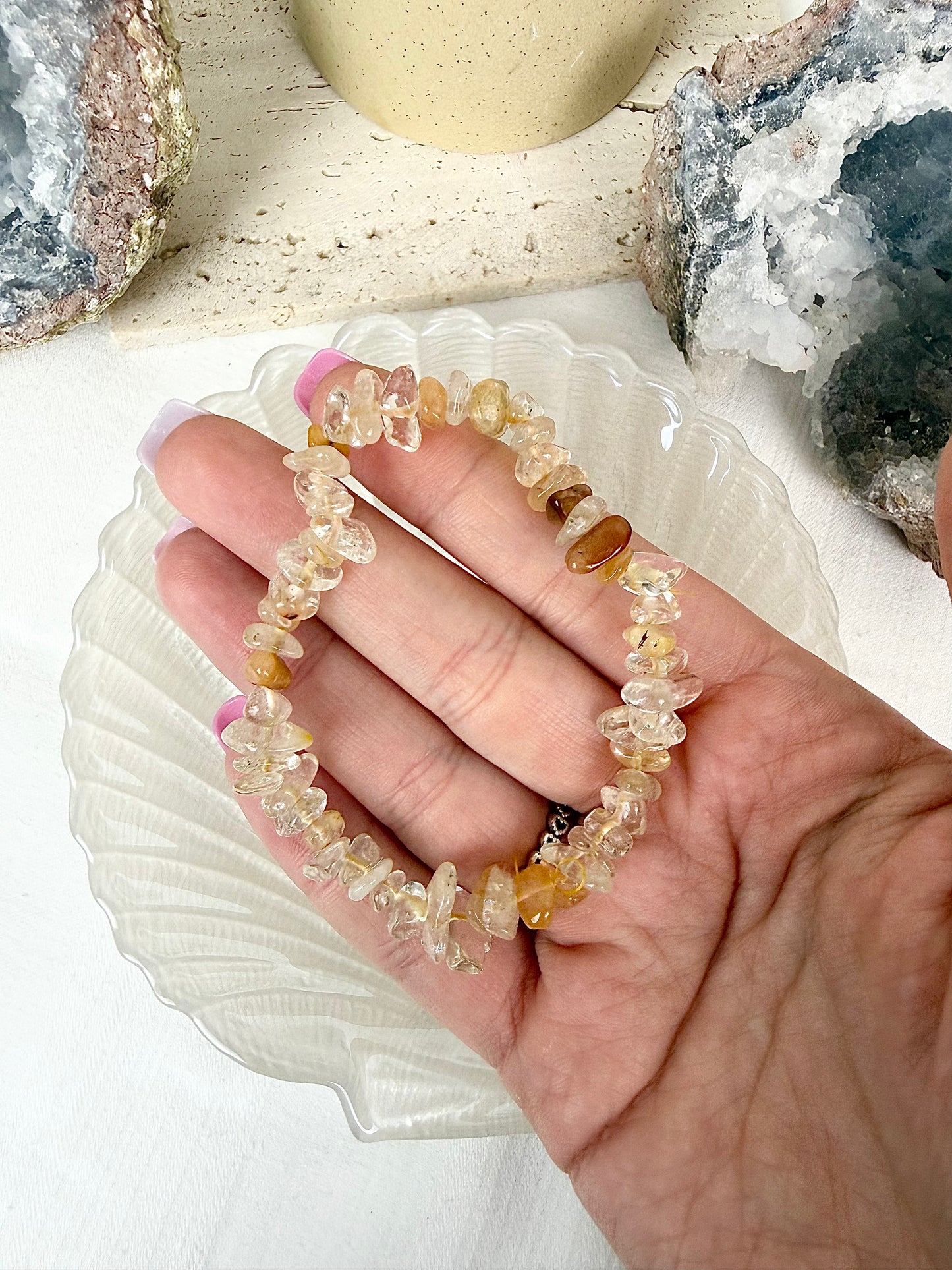 Golden Healer Chip Bracelet
