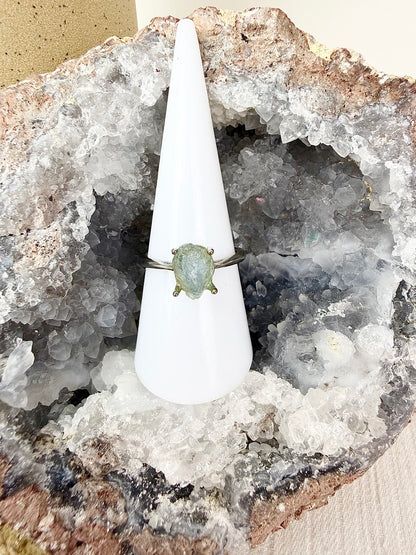 Aquamarine Raw s925 Ring