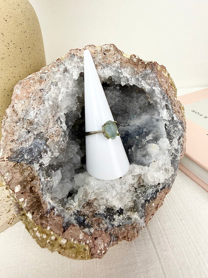 Aquamarine Raw s925 Ring