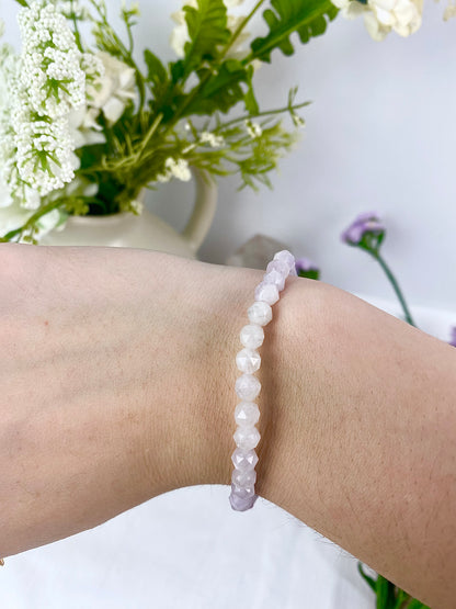 Amethyst Faceted Bracelet ✧ 4mm