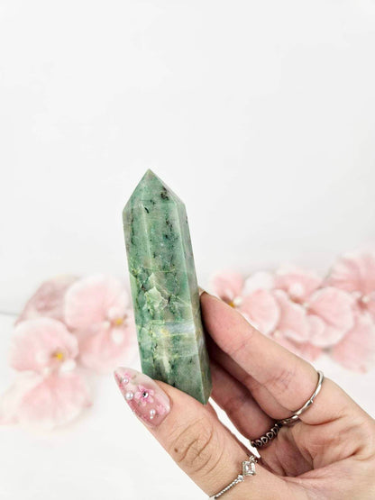 Green Fluorite Tower