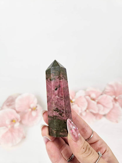 Rhodonite Tower