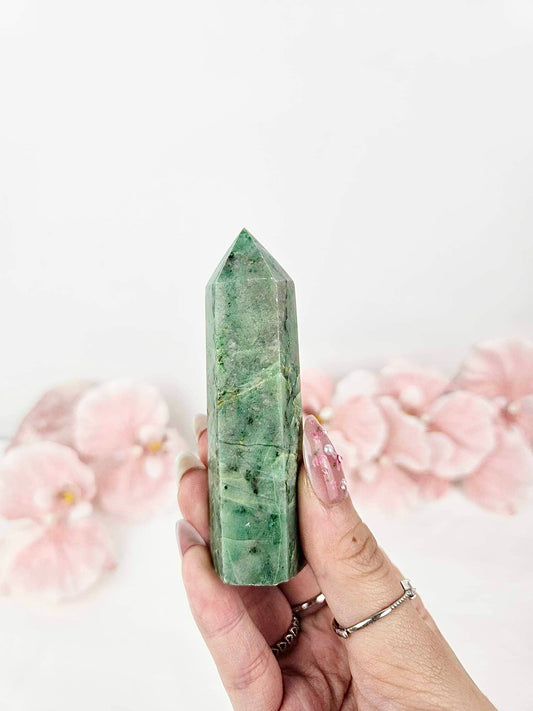 Green Fluorite Tower