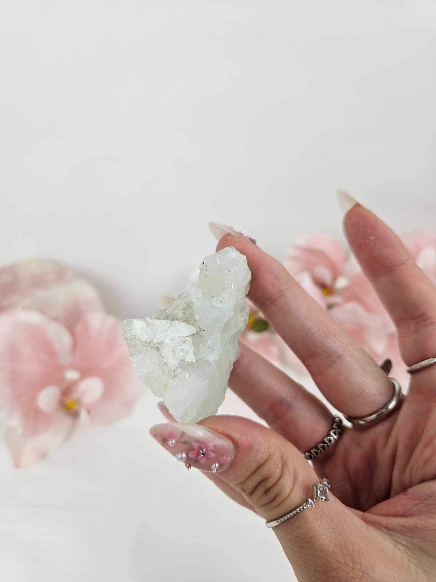 Fluorite with Desert Rose Specimens